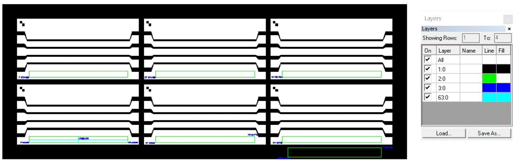 test_panel.gds with layer table