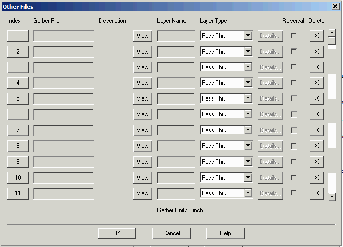 dialog for adding other files to NETEX-G